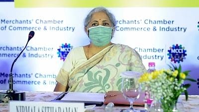 Union Minister of Finance and Corporate Affairs Nirmala Sitharaman.