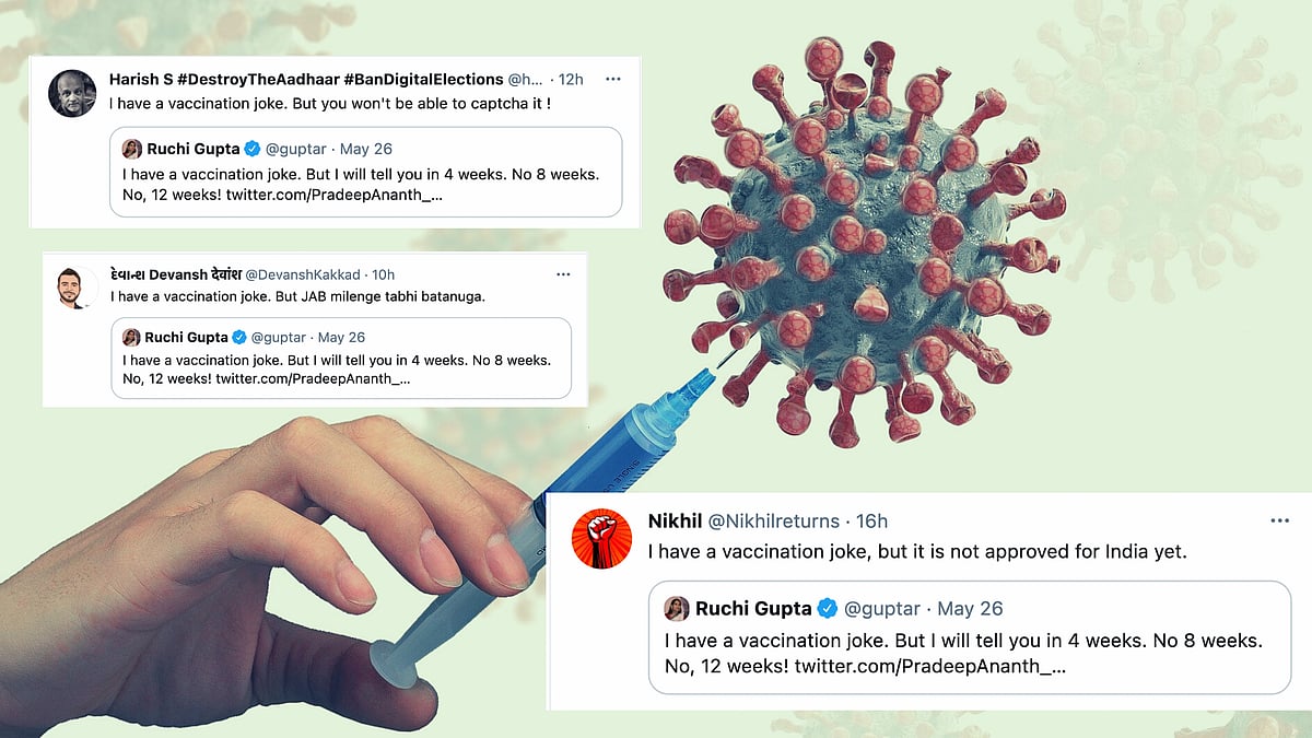 <div class="paragraphs"><p>Vaccination Jokes on Twitter That Are Guaranteed to Make You Laugh</p></div>