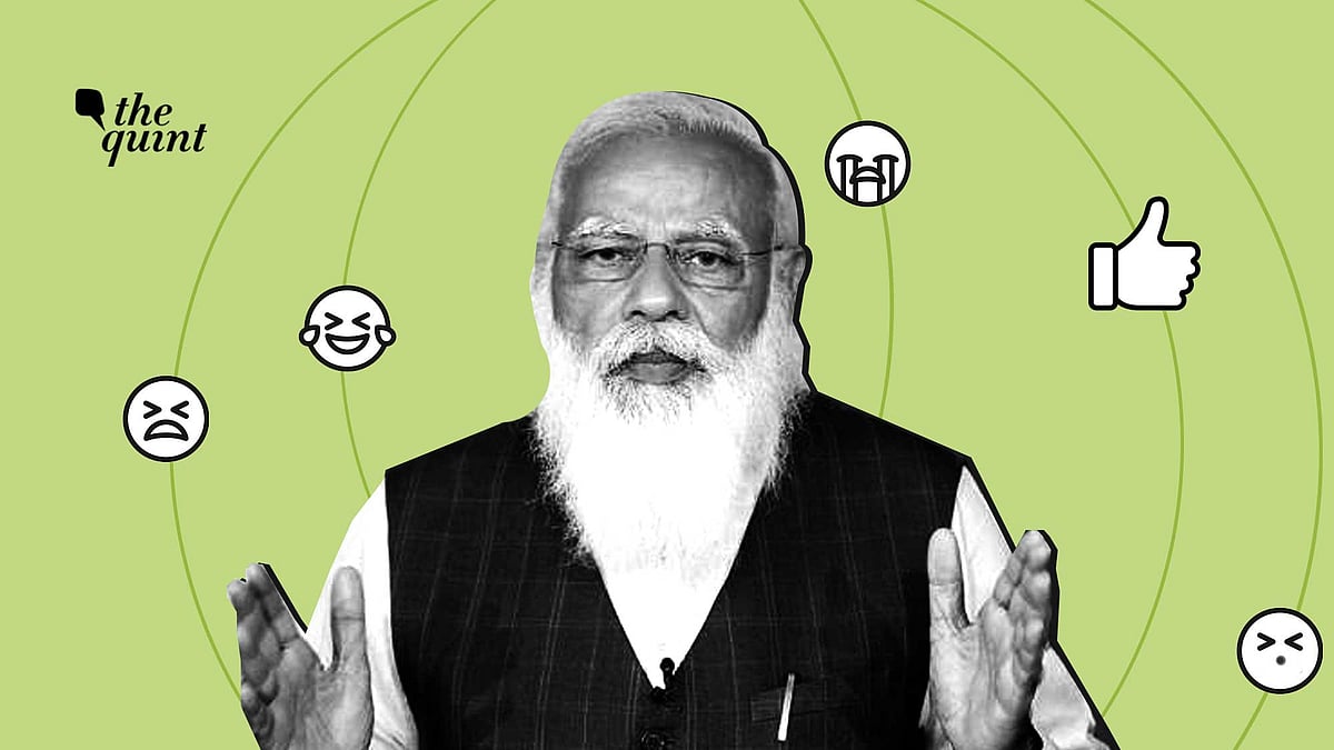 PM Modi’s tears got a mixed response on social media. 
