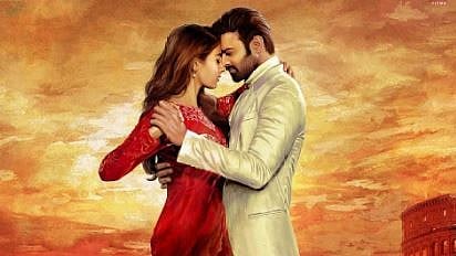 <div class="paragraphs"><p>Prabhas and Pooja Hegde in the 'Radhe Shyam' poster.</p></div>