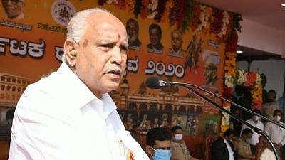Karnataka CM BS Yediyurappa’s son was seen breaking the lockdown.