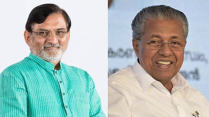 <div class="paragraphs"><p>Lakshadweep Administrator Praful Patel and Kerala CM Pinarayi Vijayan.</p></div>