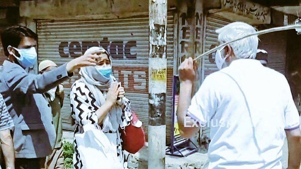 The actions of Mohammad Ahsan Mir, who is posted as additional deputy commissioner of Baramulla, prompted mass outrage on social media.