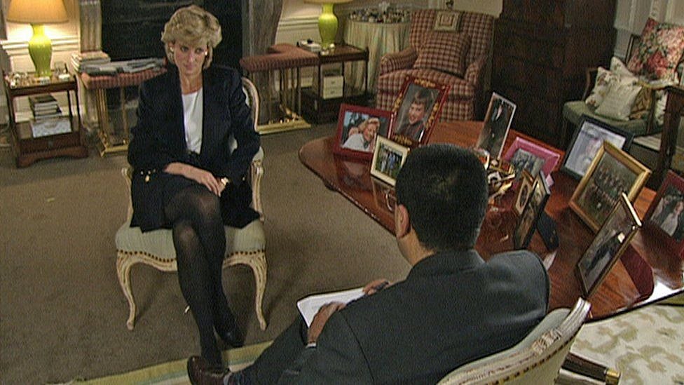 Journalist Martin Bashir interview with Princess Diana in 1995