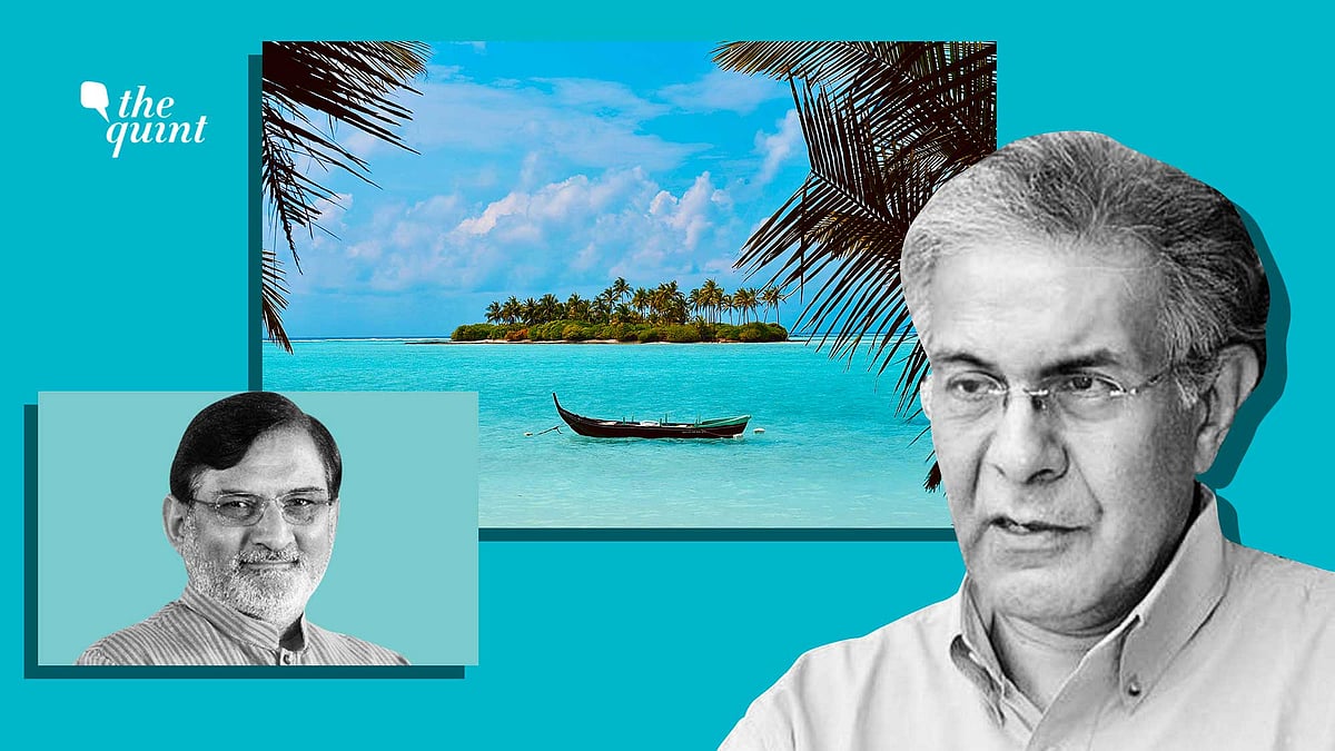 Image of Wajahat Habibullah, former administrator of Lakshadweep (R) and Praful Patel, current administrator, used for representational purposes.