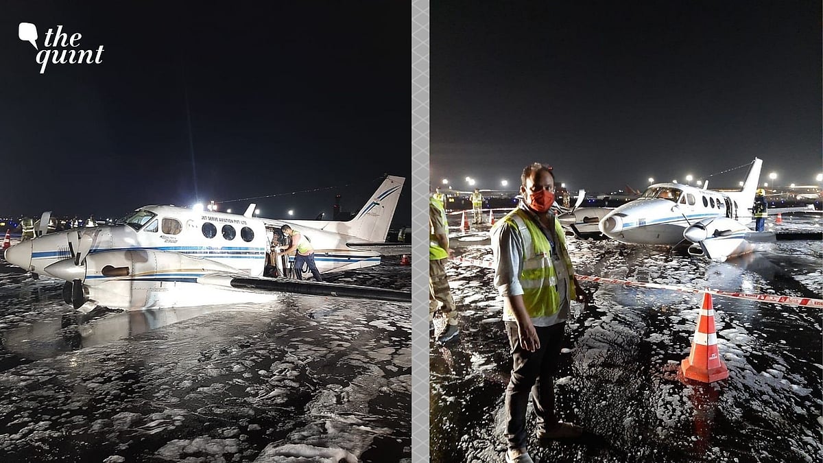 An air ambulance made an emergency belly landing at the Mumbai airport on Thursday, 6 May, after it lost a wheel during take-off from Naapur.