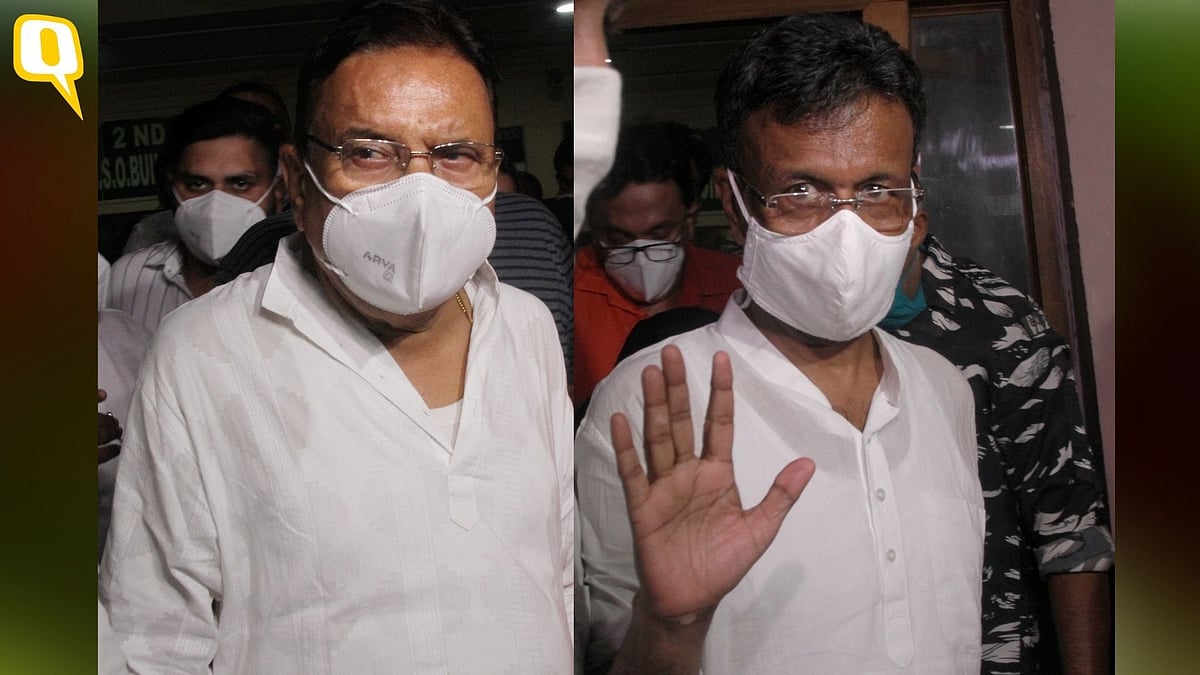 Mitra and Chatterjee were rushed to the hospital after they complained of breathlessness.
