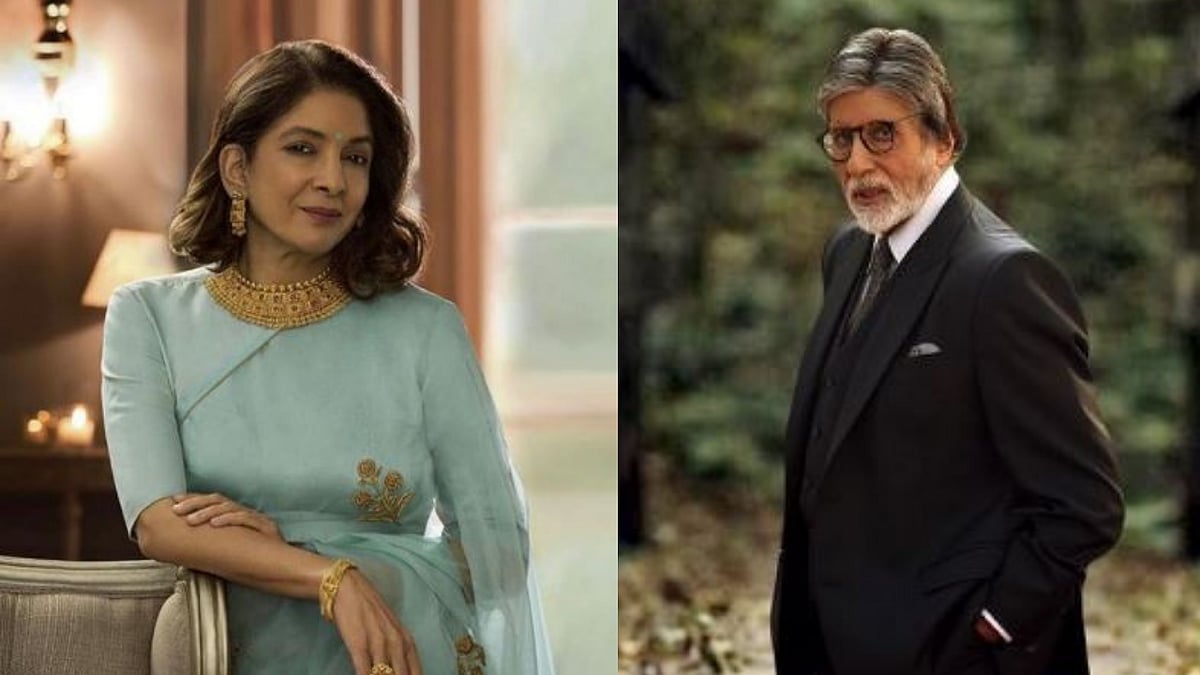<div class="paragraphs"><p>Neena Gupta; Amitabh Bachchan</p></div>
