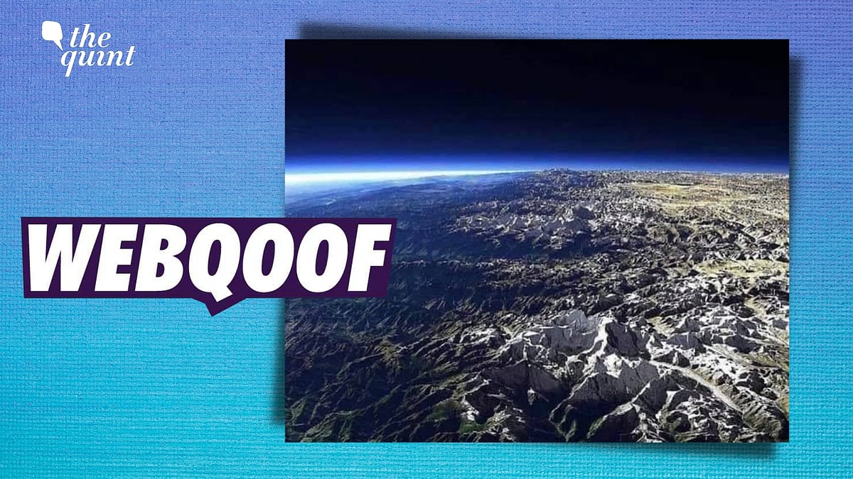 <div class="paragraphs"><p>The image claims that this is how the Himalayas look from International Space Station. </p></div>