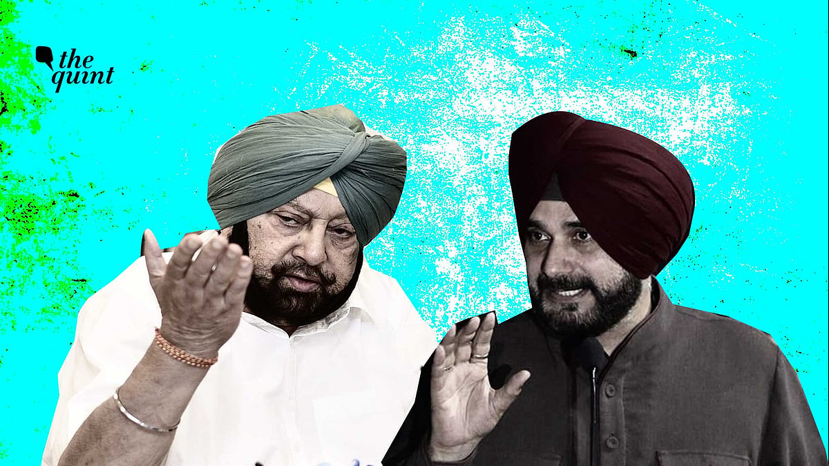 Captain Amarinder Singh and Navjot Singh Sidhu.