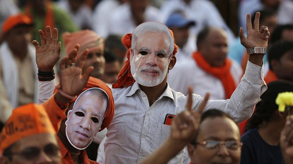 Both PM Modi and CM Yogi Adityanath are on a weak wicket as of now. But the situation could change in a few weeks time.