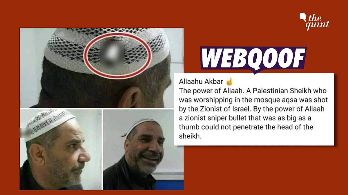 Images from 2014 of a man being shot were falsely linked to the recent tension between Israel and Palestine.