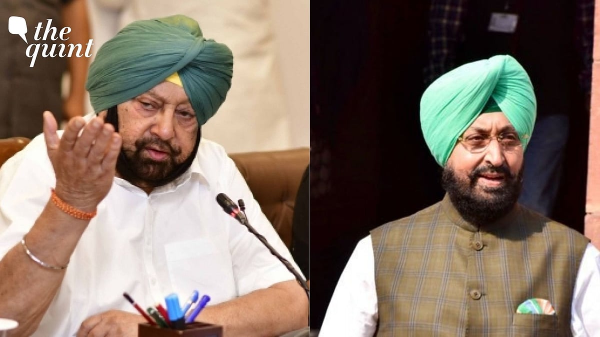 File image of Punjab CM Amarinder Singh and Partap Bajwa, used for representational purpose.