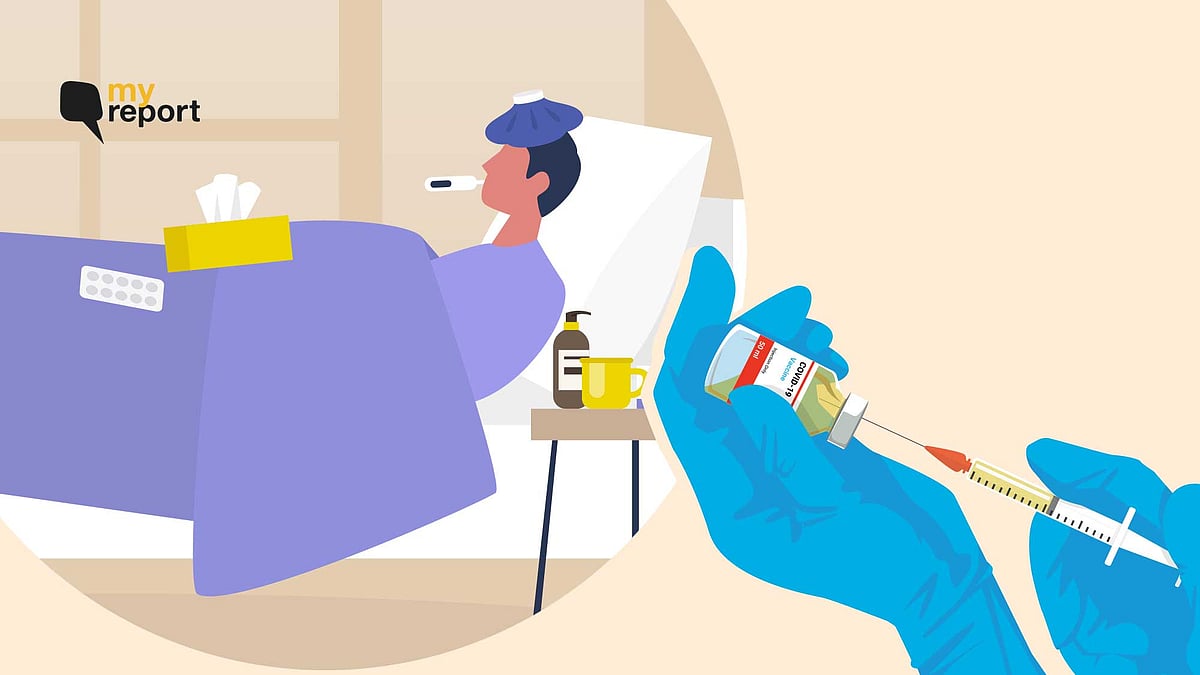 <div class="paragraphs"><p> Covishield vaccine side effects: Sahid from Odisha recounts his experience of getting his first dose of the COVID vaccine.</p></div>