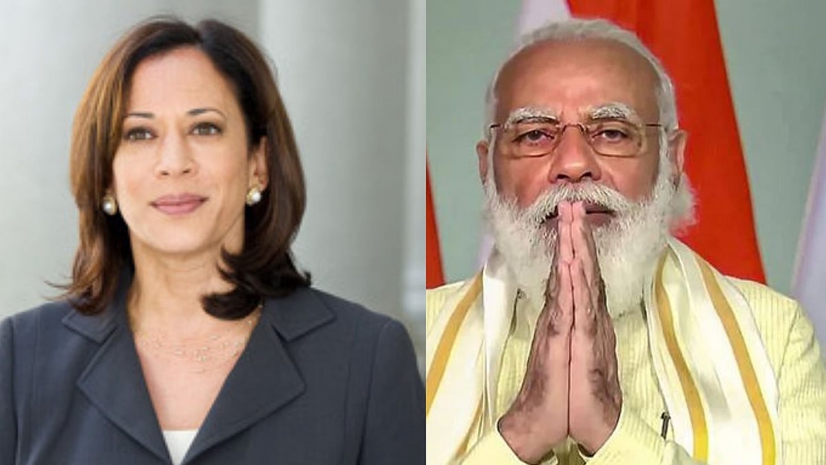 <div class="paragraphs"><p>File photos of PM Modi and US VP Kamala Harris used for representation purpose.</p></div>