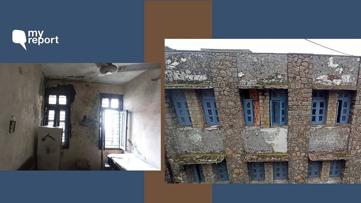 As the third COVID wave approaches, Community Healthcare Center (CHC) Rajpur in Sirmaur, Himachal Pradesh, is in decrepit condition. 