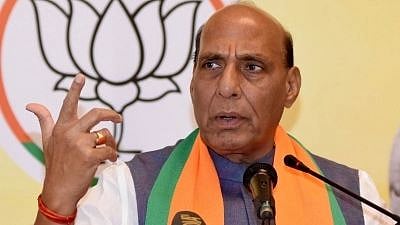 Defence Minister Rajnath Singh addressed the Indian Army’s 14 Corps at Karu Military Station.