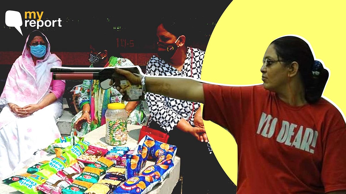 Despite having over 30 medals to her name, Dilraj Kaur is forced to sell chips by the roadside.