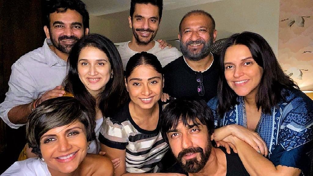 <div class="paragraphs"><p>Neha Dhupia mourns the demise of Mandira Bedi's husband and producer Raj Kaushal.</p></div>