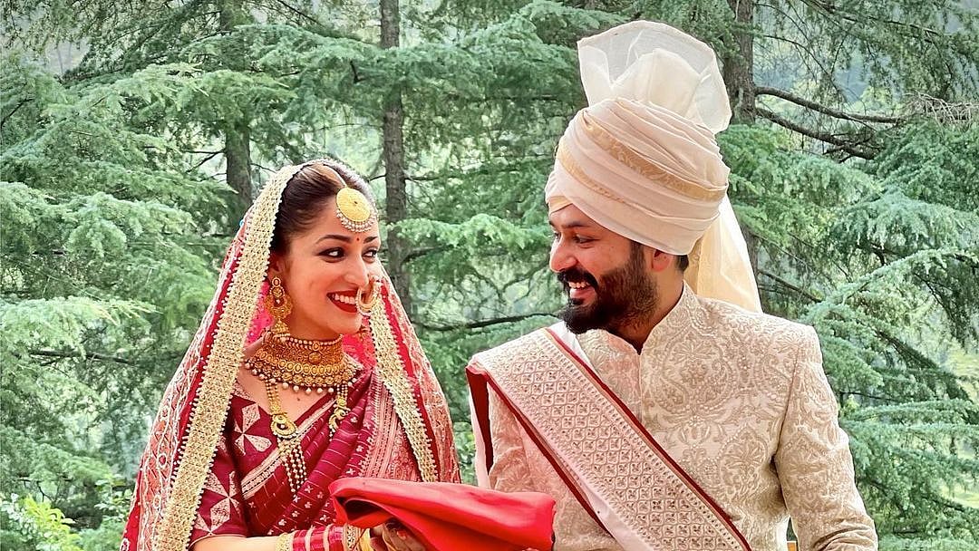 <div class="paragraphs"><p>Yami Gautam and Aditya Dhar tied the knot on 4 June</p></div>
