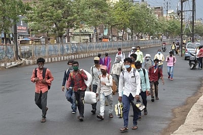 <div class="paragraphs"><p>Bihar migrant workers return to cities as 2nd COVID wave subsides. Image used for representational purposes only.</p></div>