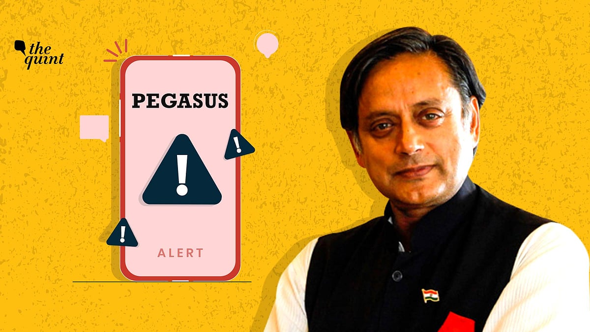 <div class="paragraphs"><p>Pegasus Spyware: BJP MP Nishikant Dubey moves privilege motion against Shashi Tharoor.</p></div>