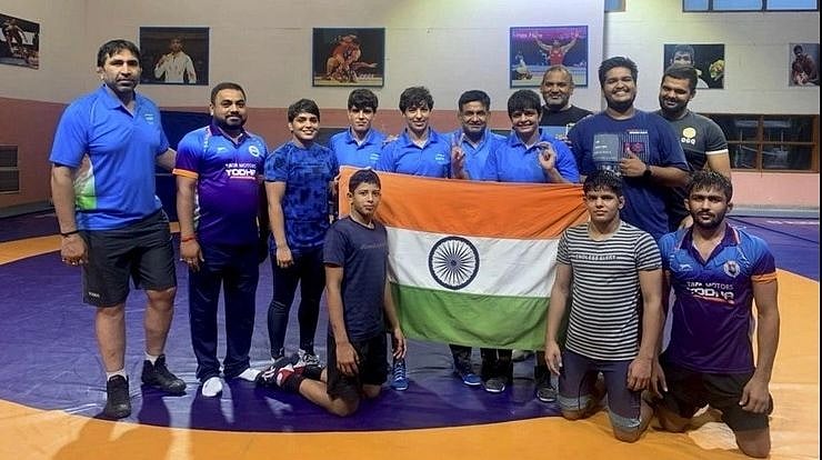 <div class="paragraphs"><p>Young Indian wrestlers Tannu, Priya Malik and Komal won three gold medals in Hungary. </p></div>