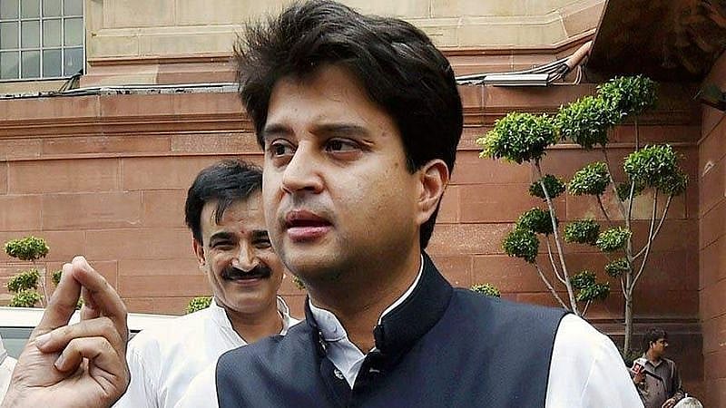 <div class="paragraphs"><p>Union Aviation minister Jyotiraditya Scindia. Image used for representational purposes. <a href="https://www.facebook.com/sharer.php?u=https%3A%2F%2Fwww.thequint.com%2Fnews%2Findia%2Fbjp-leader-jyotiraditya-scindia-mother-test-positive-for-covid-19-coronavirus%3Futm_source%3DFacebook_WEB%26utm_medium%3DSocial%26utm_campaign%3Dsocialsharebuttons%26utm_content%3D5a327f43-0687-4103-b1a2-ee39b34d30f2_1625850221806" rel="nofollow"><br></a></p></div>