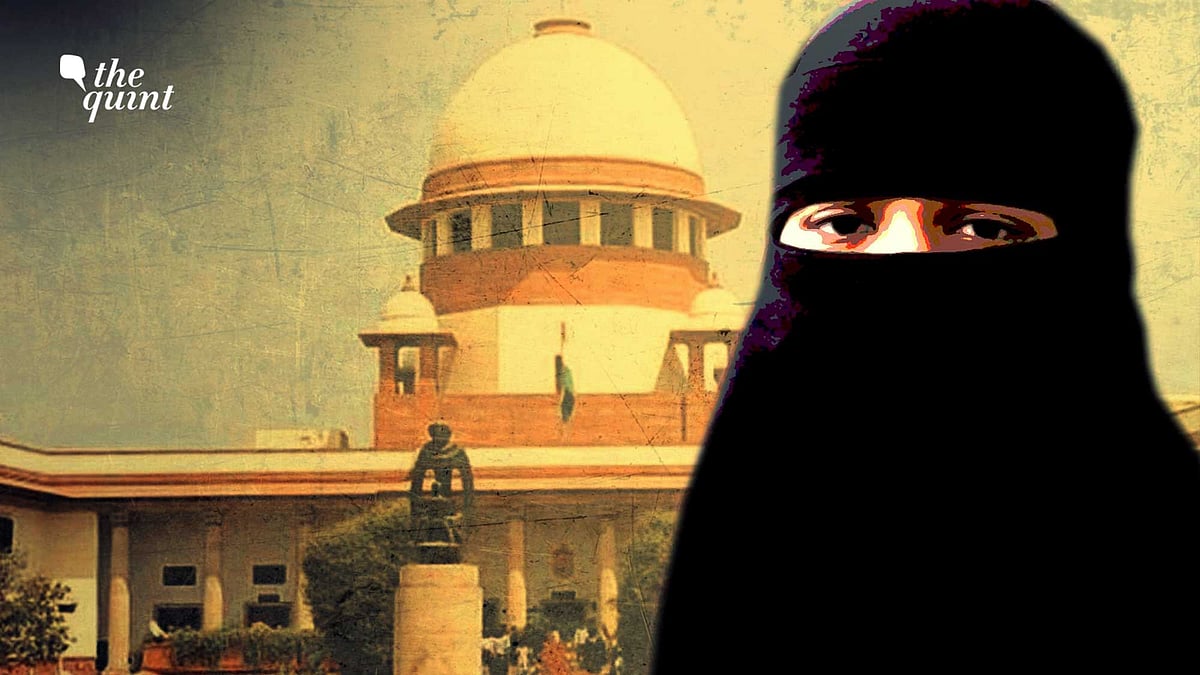 <div class="paragraphs"><p>This law criminalises the Islamic practice called 'Talaaq-e-biddat'.</p></div>
