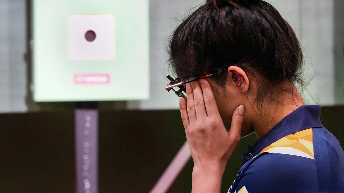 <div class="paragraphs"><p>Manu Bhaker entered both the events so far as the favourite to win a medal.</p></div>