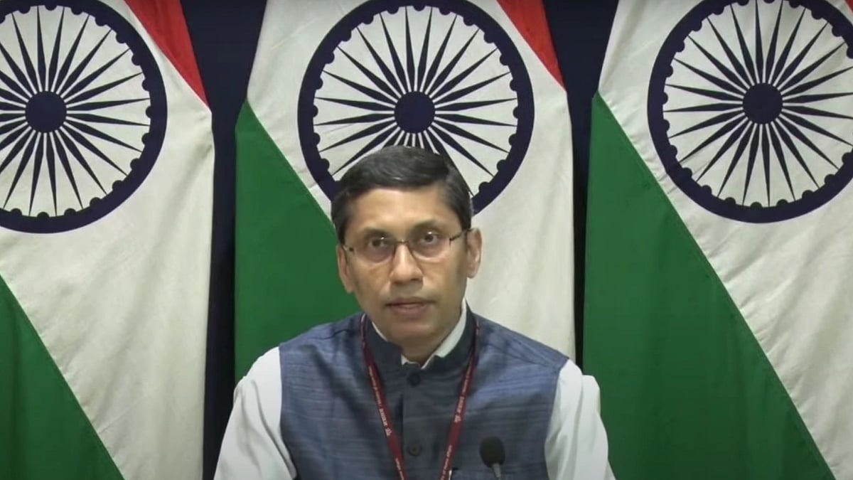 <div class="paragraphs"><p>Ministry of External Affairs spokesperson Arindam Bagchi.&nbsp;</p></div>