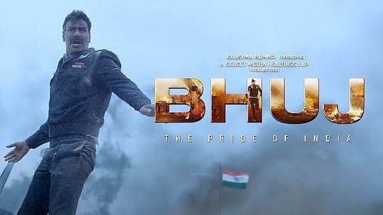 <div class="paragraphs"><p>Ajay Devgn, Sonakshi Sinha, Sanay Dutt starrer <em>Bhuj: The Pride of India&nbsp;</em>releases on 13 August.</p></div>