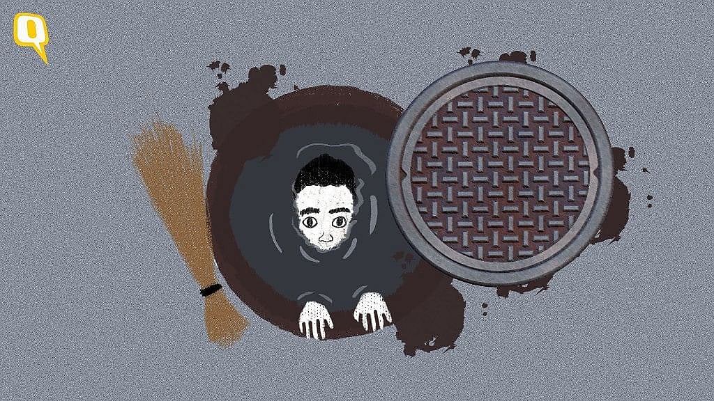 <div class="paragraphs"><p>Four men fell in the sewer line this week in Delhi, two were contractual employees, one the contractor of Mahanagar Telephone Nigam Limited (MTNL), and one e-rickshaw driver who went to help.</p></div>