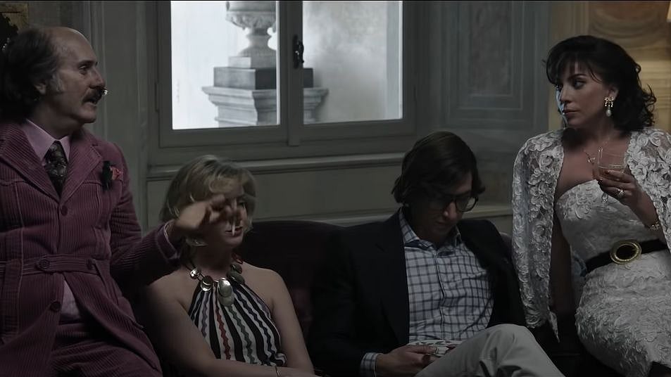 <div class="paragraphs"><p>Adam Driver, Lady Gaga, and Jared Leto in the&nbsp;<em>House of Gucci&nbsp;</em>trailer.</p></div>