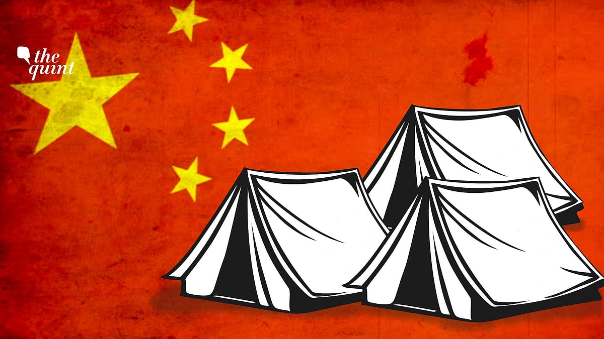 <div class="paragraphs"><p>Chinese 'civilians' have pitched tents on the Indian side of the Charding Nala in Demchok. </p></div>