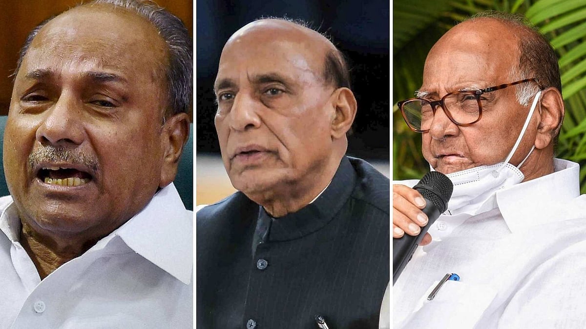 <div class="paragraphs"><p>Rajnath Singh Meets Sharad Pawar (R), AK Antony; China Border Situation Discussed</p></div>