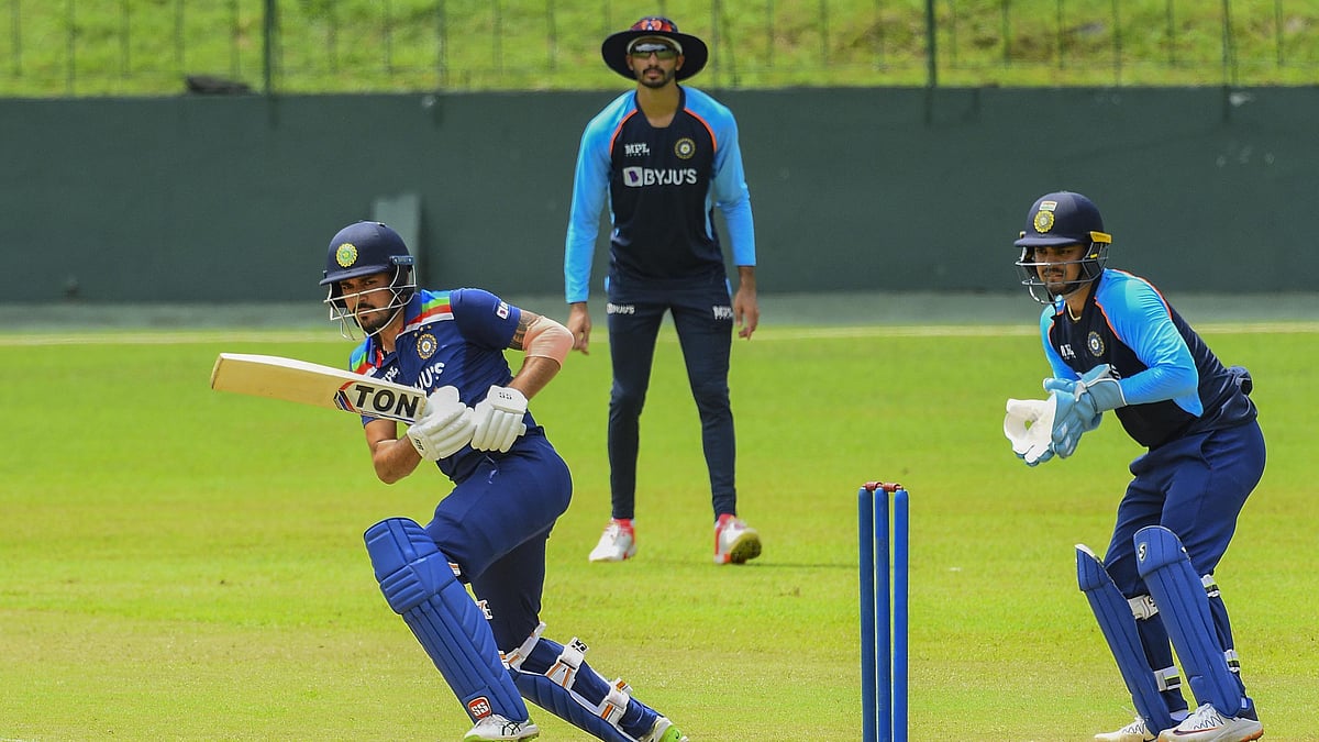 <div class="paragraphs"><p>Manish Pandey batting during the intra-squad game in Colombo. </p></div>