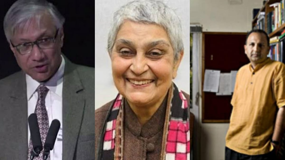 <div class="paragraphs"><p>(fro left to write) Sukanta Chaudhari, Gayatri Chakravorty Spivak and PB Mehta</p></div>
