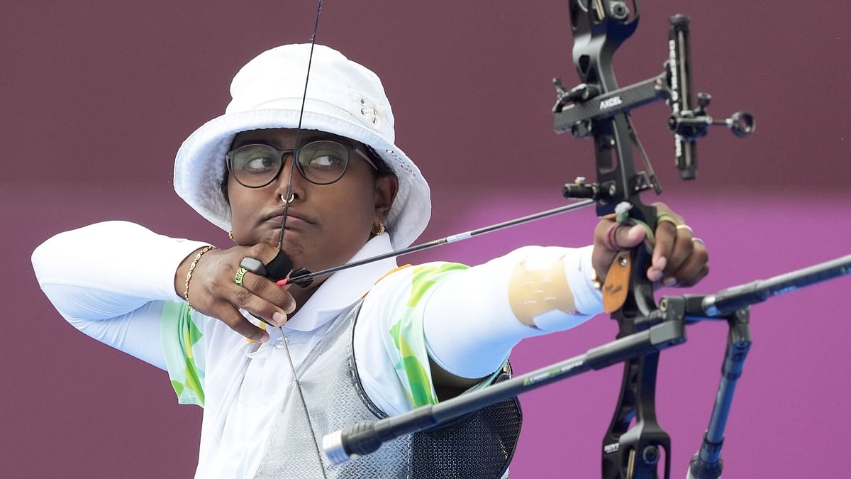 <div class="paragraphs"><p>Tokyo Olympics: Deepika Kumari in action on Friday</p></div>