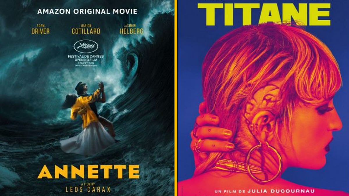 <div class="paragraphs"><p>Leos Carax won 'Best Director' for <em>Annette</em> and Julia Ducournau won the Palme d'Or for <em>Titane.</em>&nbsp;</p></div>
