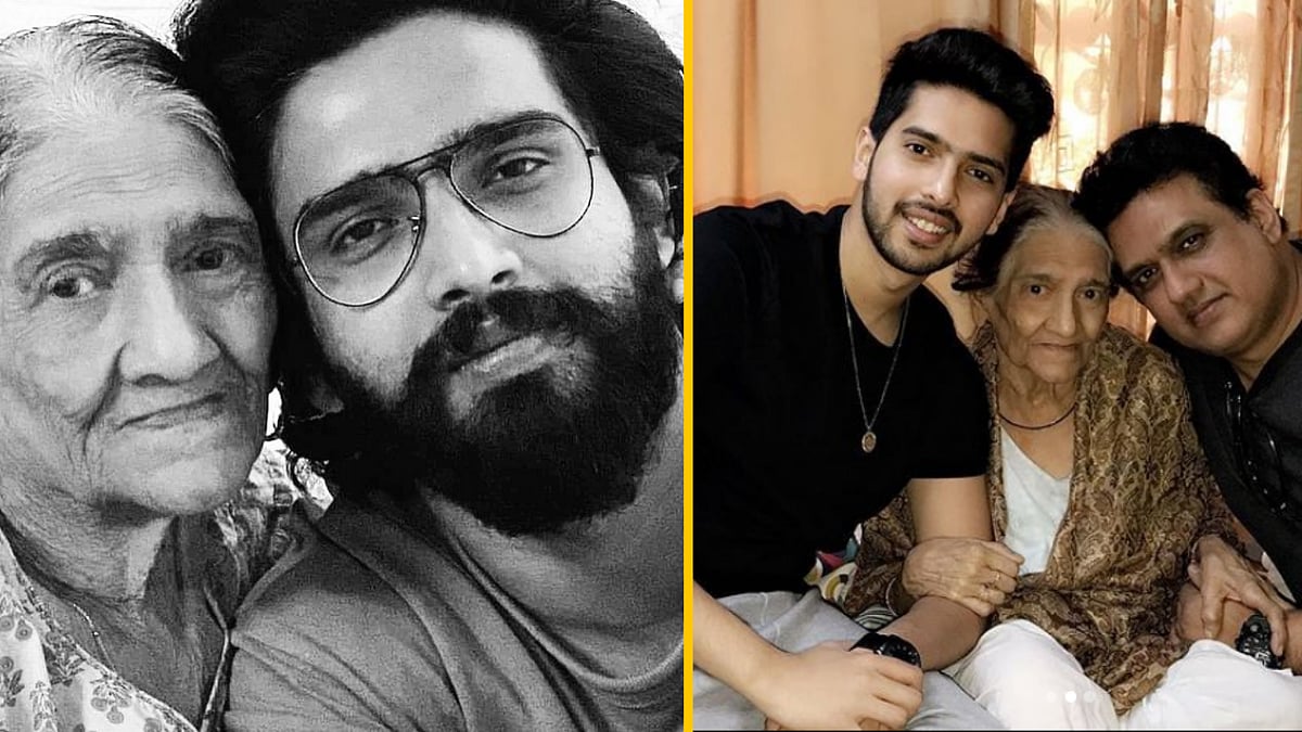 <div class="paragraphs"><p>Amaal Mallik and Arman Malik with grandmother Kausar Jahan Malik.&nbsp;</p></div>