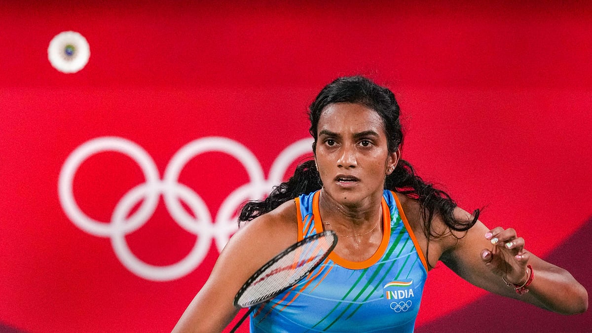 <div class="paragraphs"><p>Tokyo Olympics: PV Sindhu in action on Wednesday.</p></div>