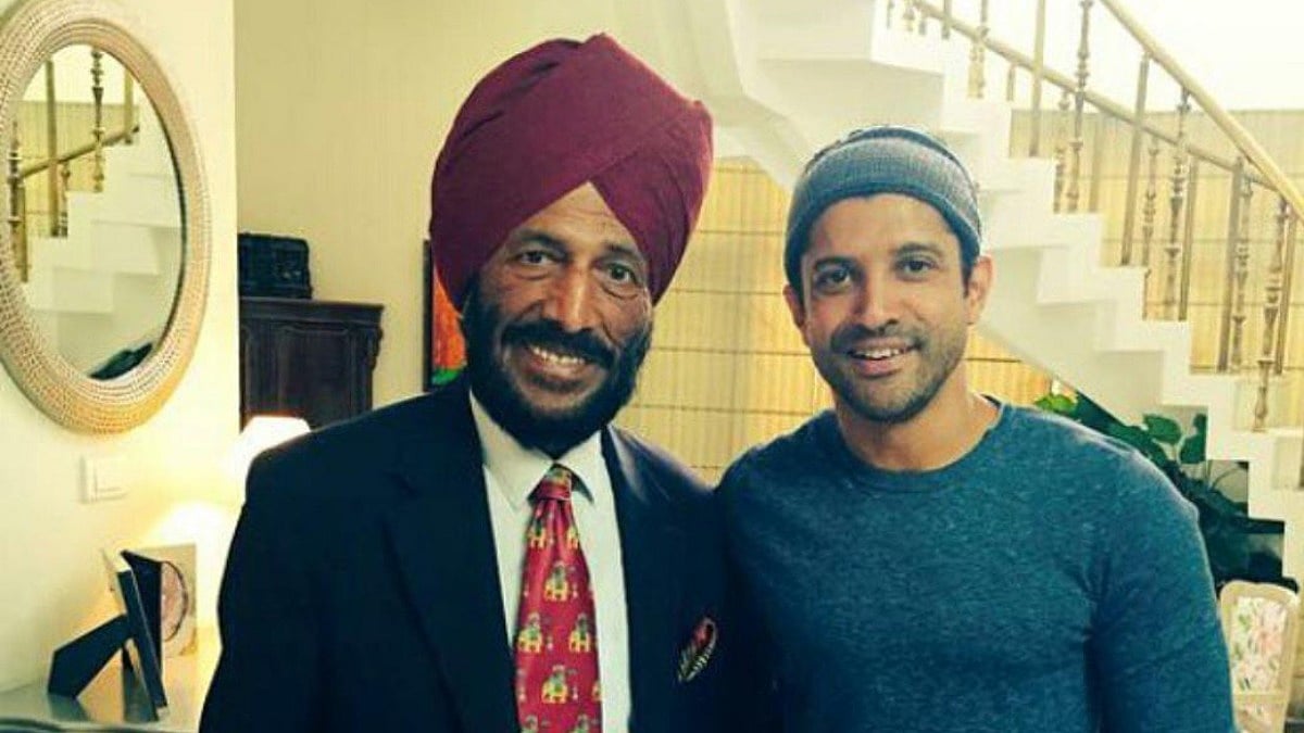 <div class="paragraphs"><p>Milkha Singh with Farhan Akhtar.</p></div>