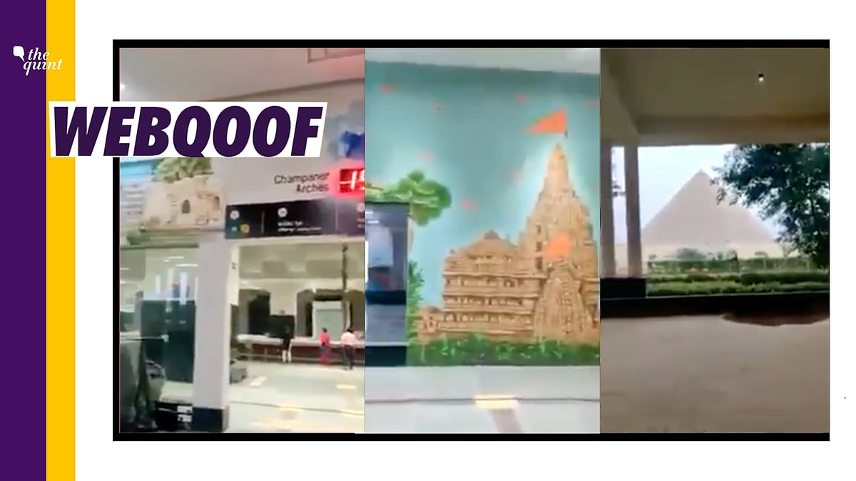 <div class="paragraphs"><p>The viral video claims that is the 'Ayodhya railway station' in Uttar Pradesh. </p></div>