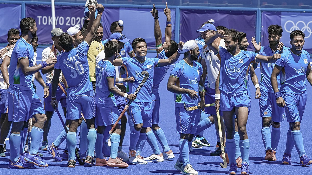 <div class="paragraphs"><p>India won their first medal in Hockey since 1980</p></div>