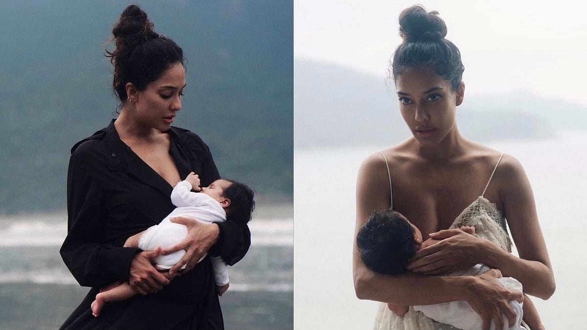 <div class="paragraphs"><p>Lisa Haydon with her daughter Lara.&nbsp;</p></div>