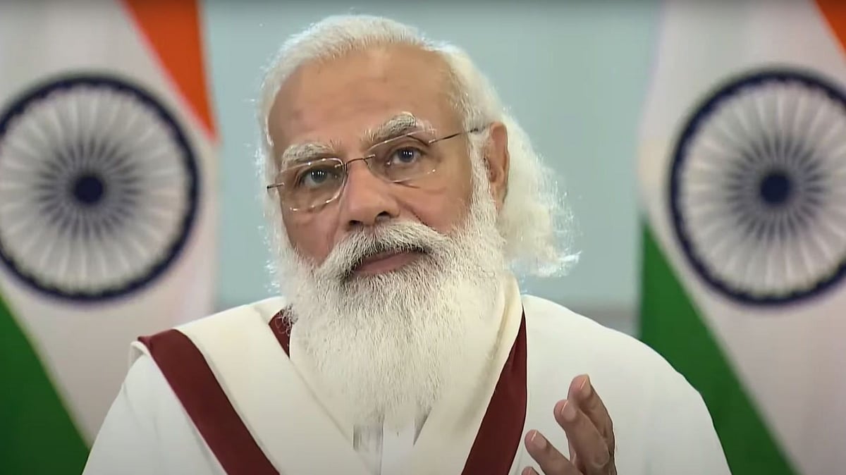 <div class="paragraphs"><p>PM Modi addresses CII Annual Meeting, 2021.</p></div>