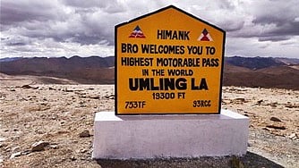 <div class="paragraphs"><p>The new Umling La Pass, which is a 52 km long tarmac stretch, will connect towns in the Chumar sector of Eastern Ladakh. </p></div>