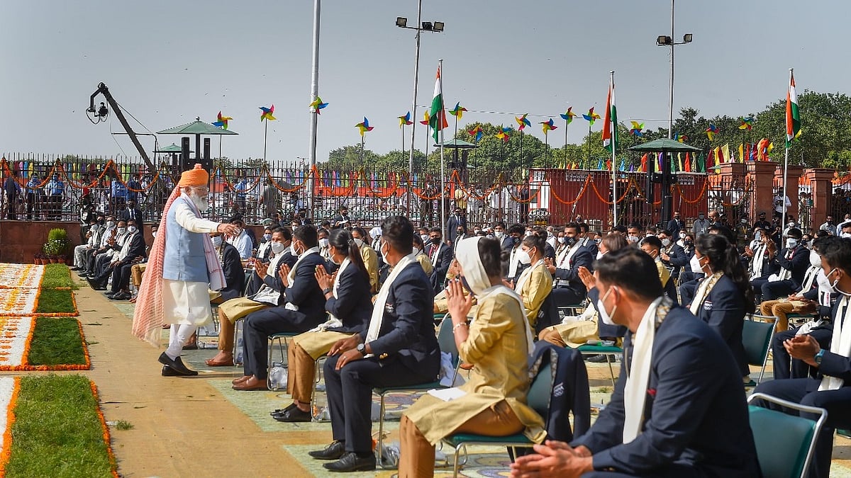 <div class="paragraphs"><p>The PM applauded the efforts of Indian sportspersons</p></div>