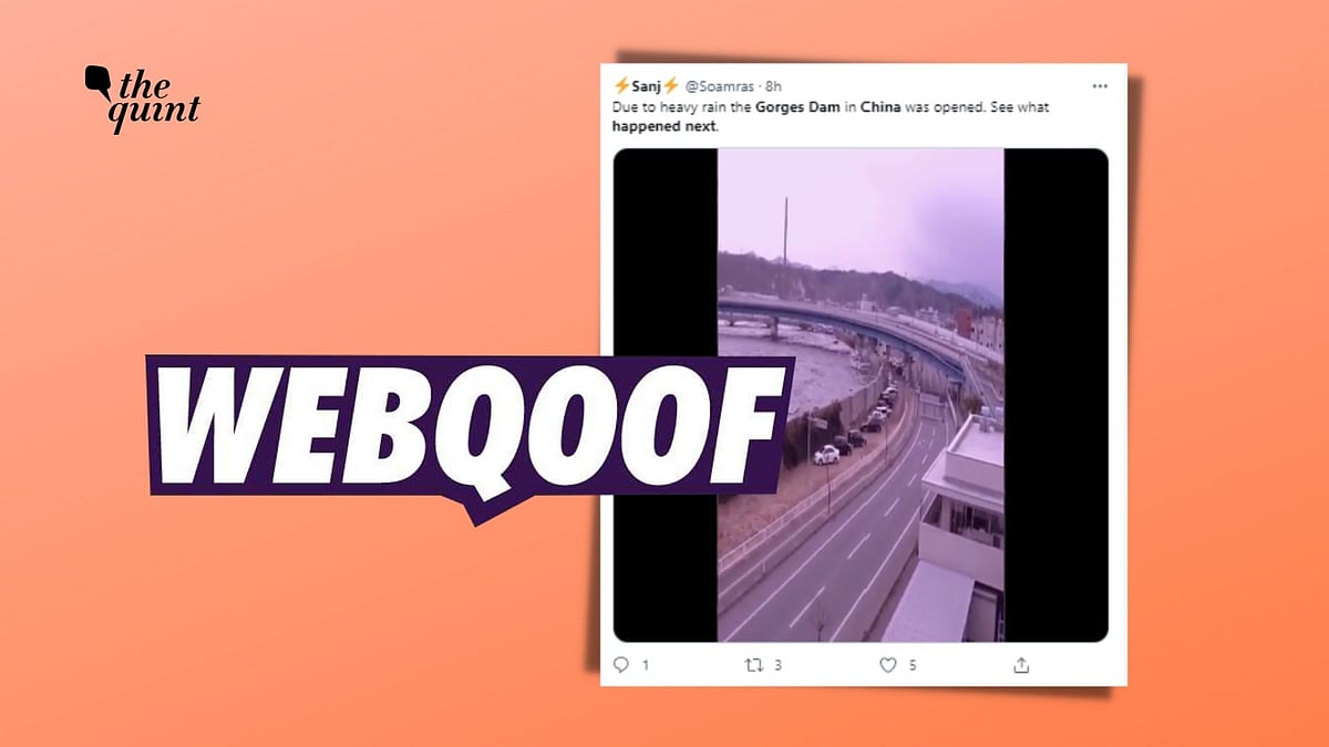 <div class="paragraphs"><p>The 2011 video showing a tsunami in Japan is being shared as 'Gorges Dam in China'.</p></div>